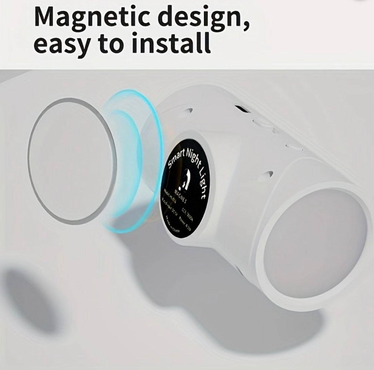USB Rechargeable Smart LED Night Light with Motion Sensor (RGB Dimmable)