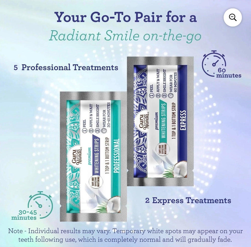 Guru Nanda Coconut Oil Whitening Strips